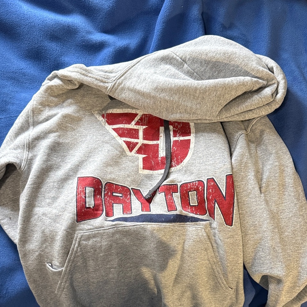 Dayton Gray and Red Men's Sweater